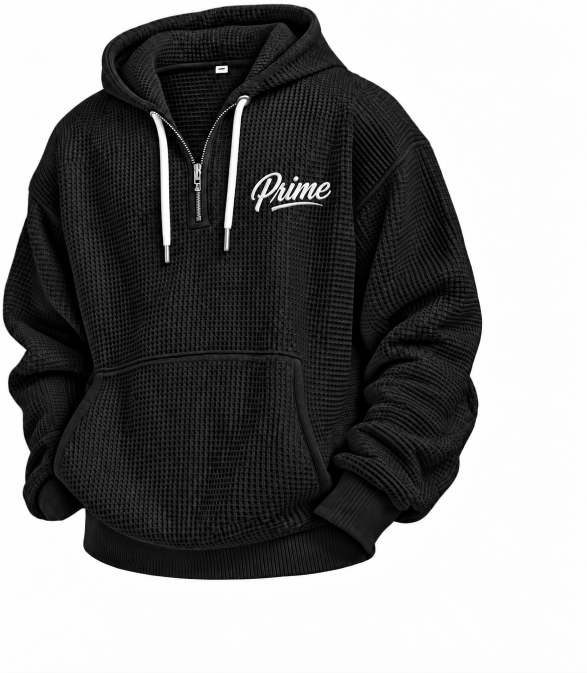 Prime Waffle Knit Hoodie