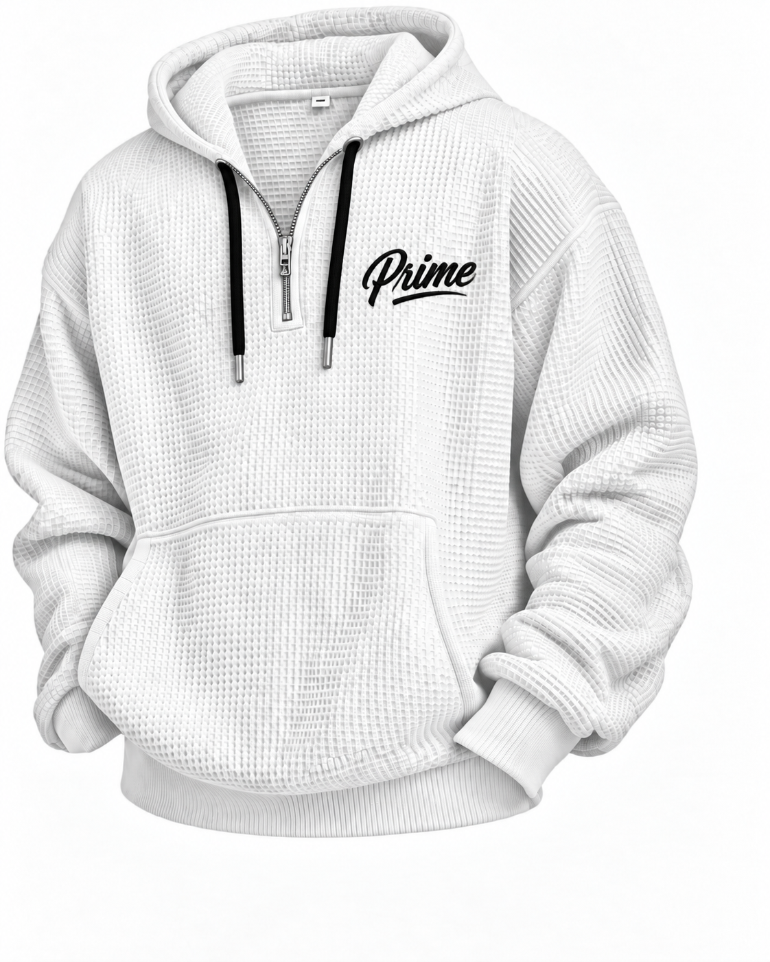 Prime Waffle Knit Hoodie
