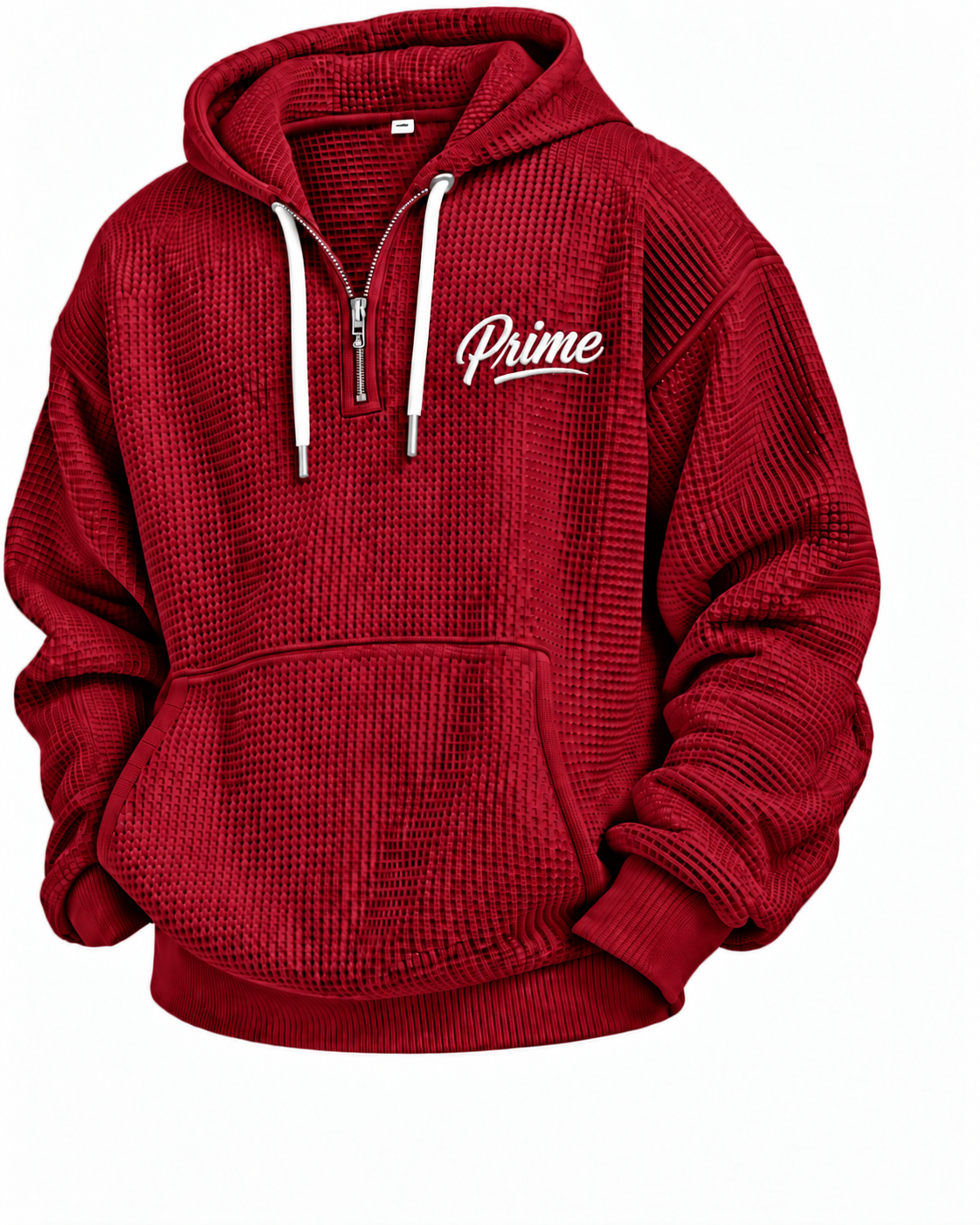 Prime Waffle Knit Hoodie