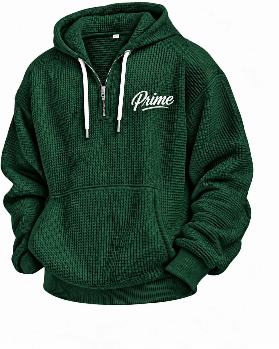 Prime Waffle Knit Hoodie