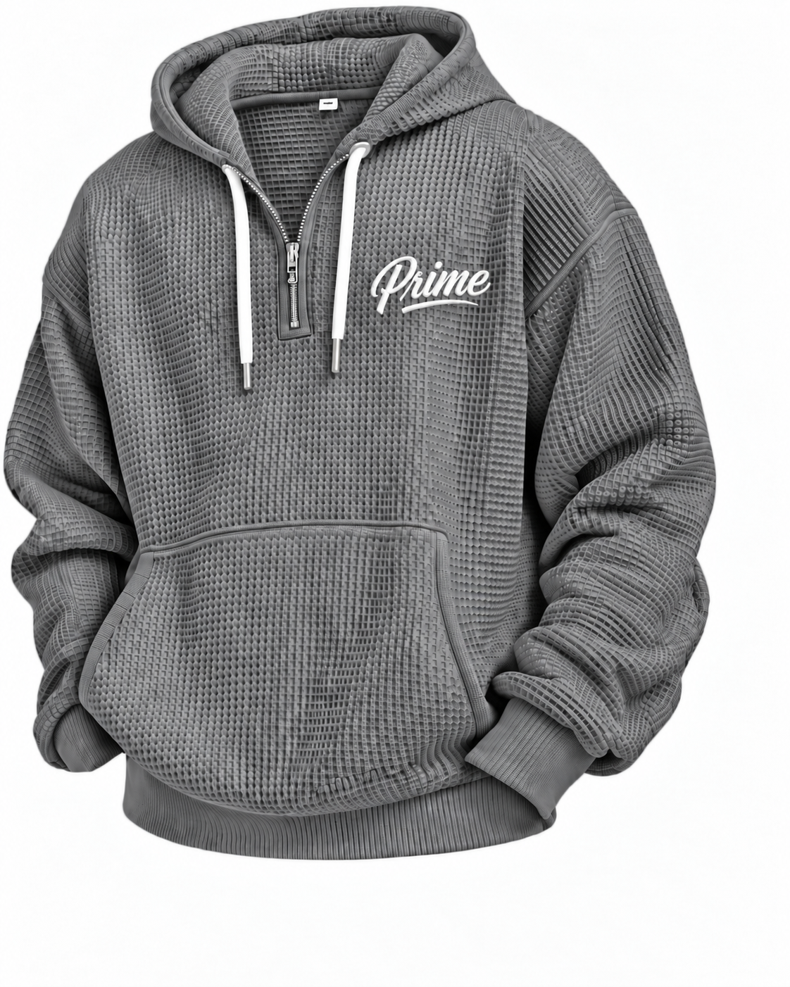 Prime Waffle Knit Hoodie