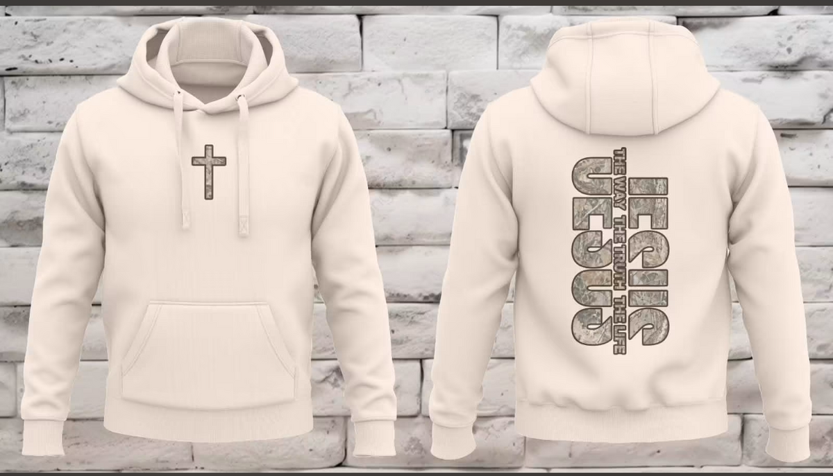 Jesus – The Way, The Truth, The Life Hoodie