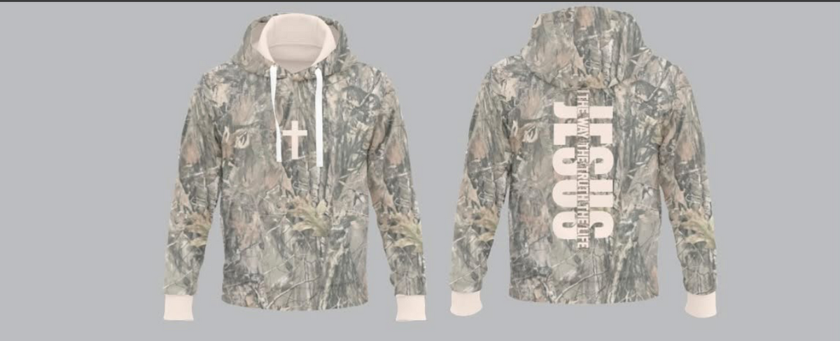 Jesus – The Way, The Truth, The Life Hoodie
