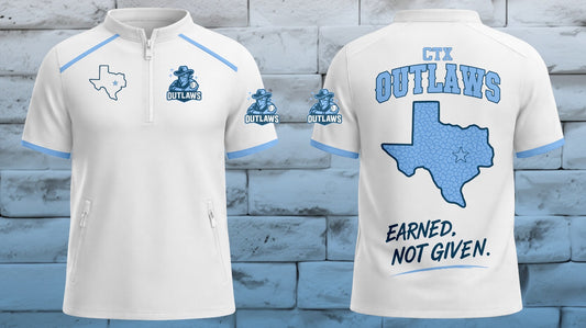 Outlaws Quarter-Zip Performance Top