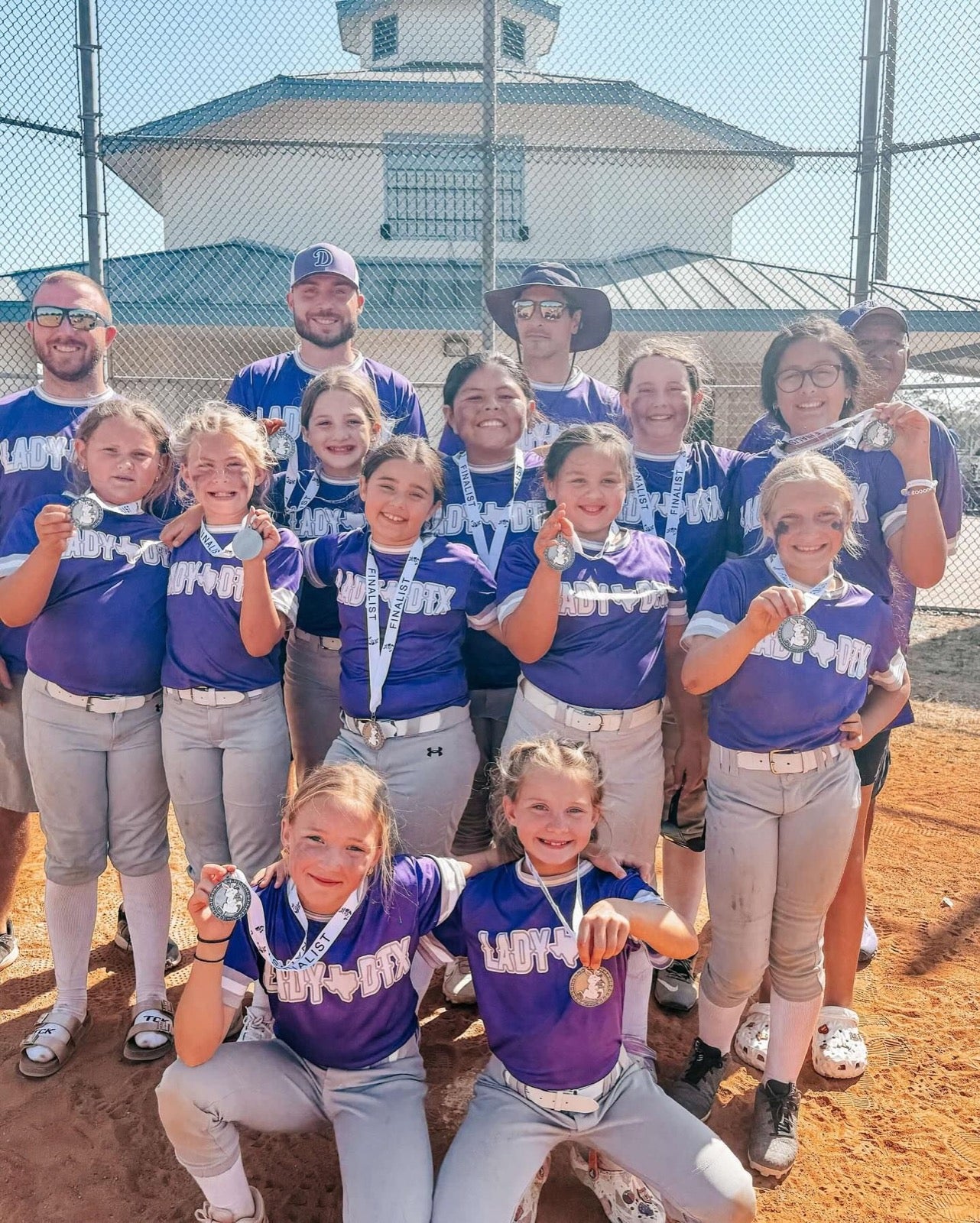 Championship team portrait